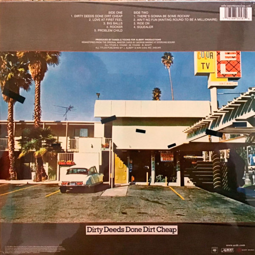 AC/DC - Dirty Deeds Done Dirt Cheap (Coloured) (LP)