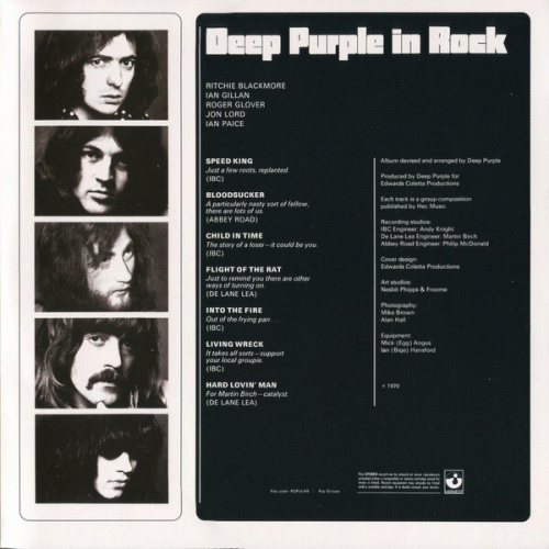 Deep Purple - In Rock (LP)