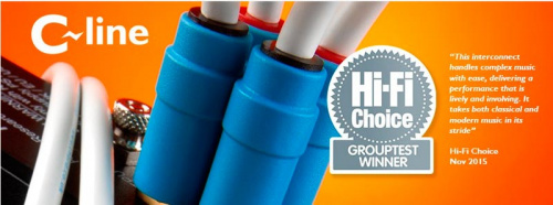 Chord C-line 2RCA to 2RCA 1.0m