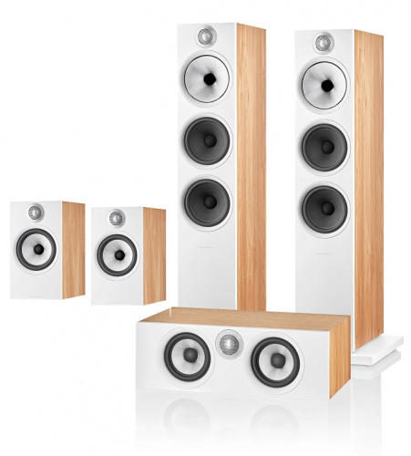 B&W 603/606 S2 Anniversary Edition 5.0 Oak