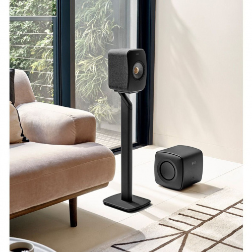 KEF LSX II Carbon Black