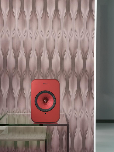 KEF LSX Red