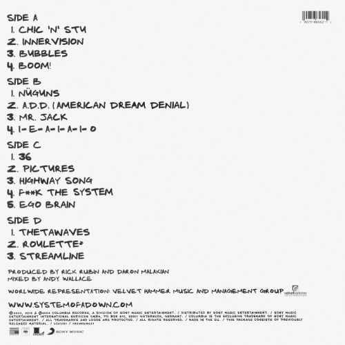 System Of A Down - Steal This Album! (2LP)