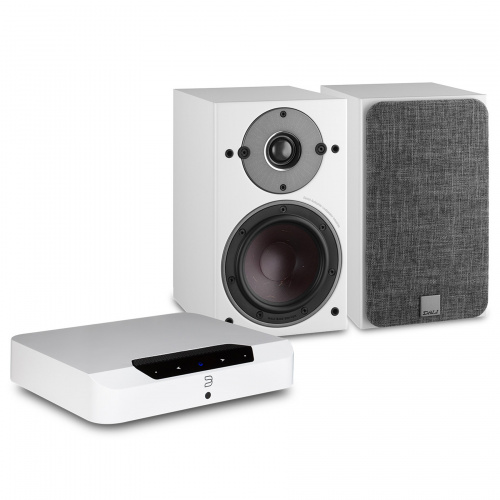 Bluesound Powernode Edge N230 + Dali Oberon 1 White