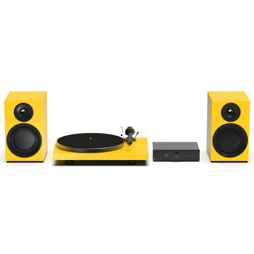 Pro-Ject Colourful Audio System E Satin Yellow