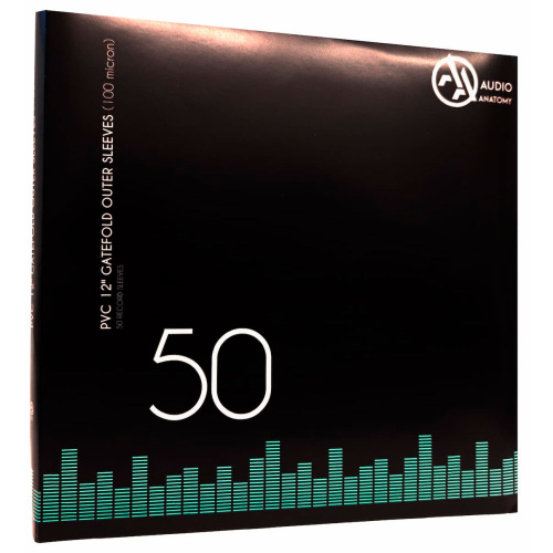 Audio Anatomy 12" Vinyl Gatefold Outer Sleeves (50 шт) (внешние)
