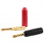 Atlas Achromatic Gold Z Plug Crimp - Ruby Atlas Achromatic Gold Z Plug Crimp - Ruby