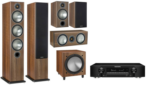 Marantz NR1609 + Monitor Audio Bronze 6 + Centre + 2 + W10 Walnut