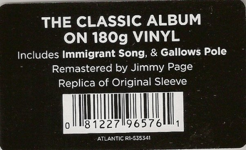 Led Zeppelin - Led Zeppelin III (LP)