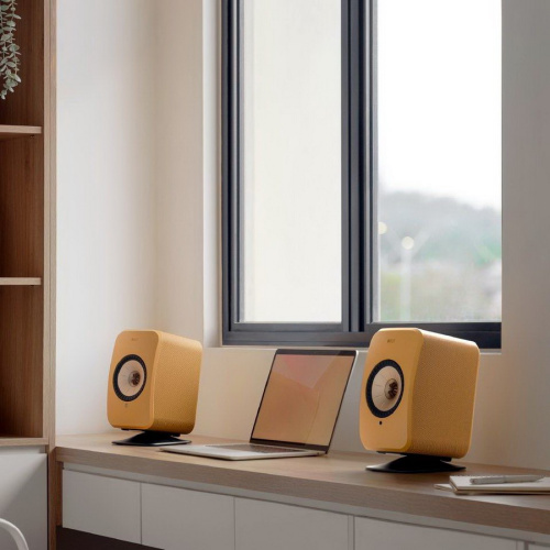 KEF LSX II Amber Haze