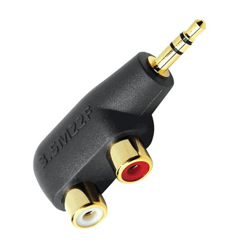 AudioQuest Hard Mini 3.5M-2RCA-F