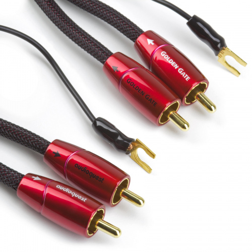 AudioQuest Turntable Golden Gate 2RCA-2RCA 1.5m AudioQuest Turntable Golden Gate 2RCA-2RCA 1.5m