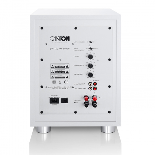 Canton Power Sub 8 White Canton Power Sub 8 White