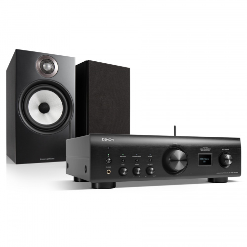 Denon PMA-900HNE + Bowers & Wilkins 606 S2 Black