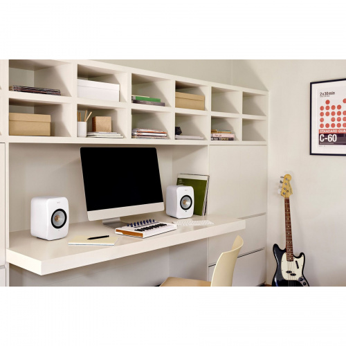 KEF LSX II Mineral White