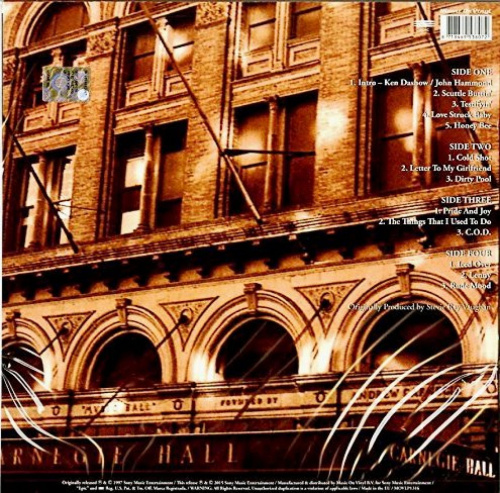 Stevie Ray Vaughan And Double Trouble - Live At Carnegie Hall (2LP) Stevie Ray Vaughan And Double Trouble - Live At Carnegie Hall (2LP)