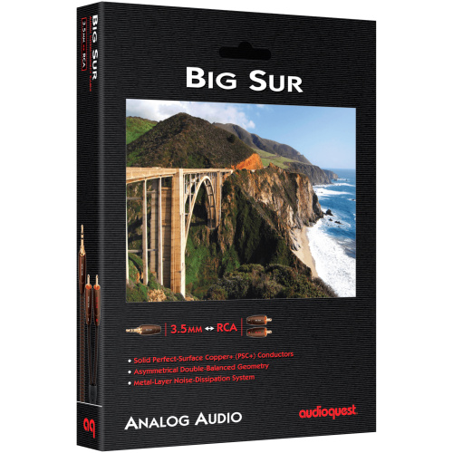 AudioQuest Big Sur 3.5M-2RCA 1.5m