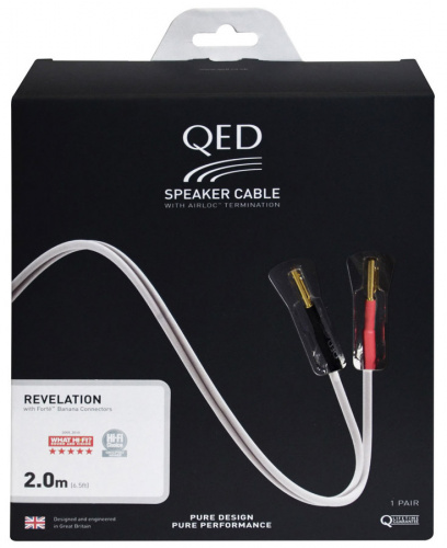 QED Ruby Ann Pre-Terminated Speaker Cable (QE1420) 2.0m